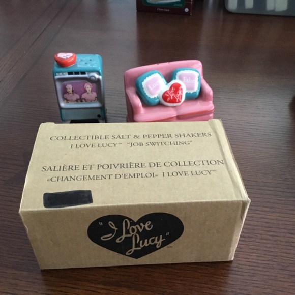 I Love Lucy Collectible Salt & Pepper Shakers “Job Switching” - Picture 5 of 6